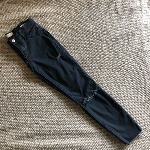 Pacsun Super Stretch Distressed Ankle Jegging